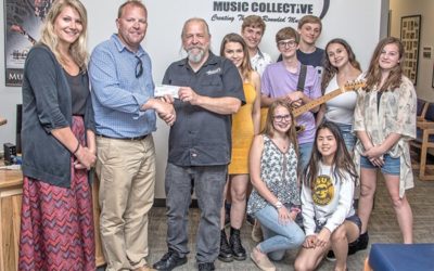 Liberty Arena Donates $3,000 to Uptown Music Collective